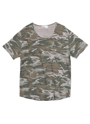 CAMOUFLAGE BOX-FIT 1/3 T-SHIRTS